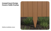 Weather Resistant White Plastic Picket Fence Long-Lasting Plastic Picket Fence Waterproof White Garden Border Easy Assembly for DIY Enthusiasts, Gardeners, Homeowners, Vegetable Plot, Flowerbed, Patio, Walkway
