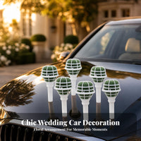 6 Pieces Reusable Foam Bouquet Holder Flower Arranging Plastic Grid Bouquet Holder