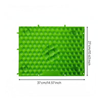 Outdoor Use Sensory Stepping Mat Tactile Texture Acupressure Mat Non-Slip Bottom for Children, Toddlers, Playground, School