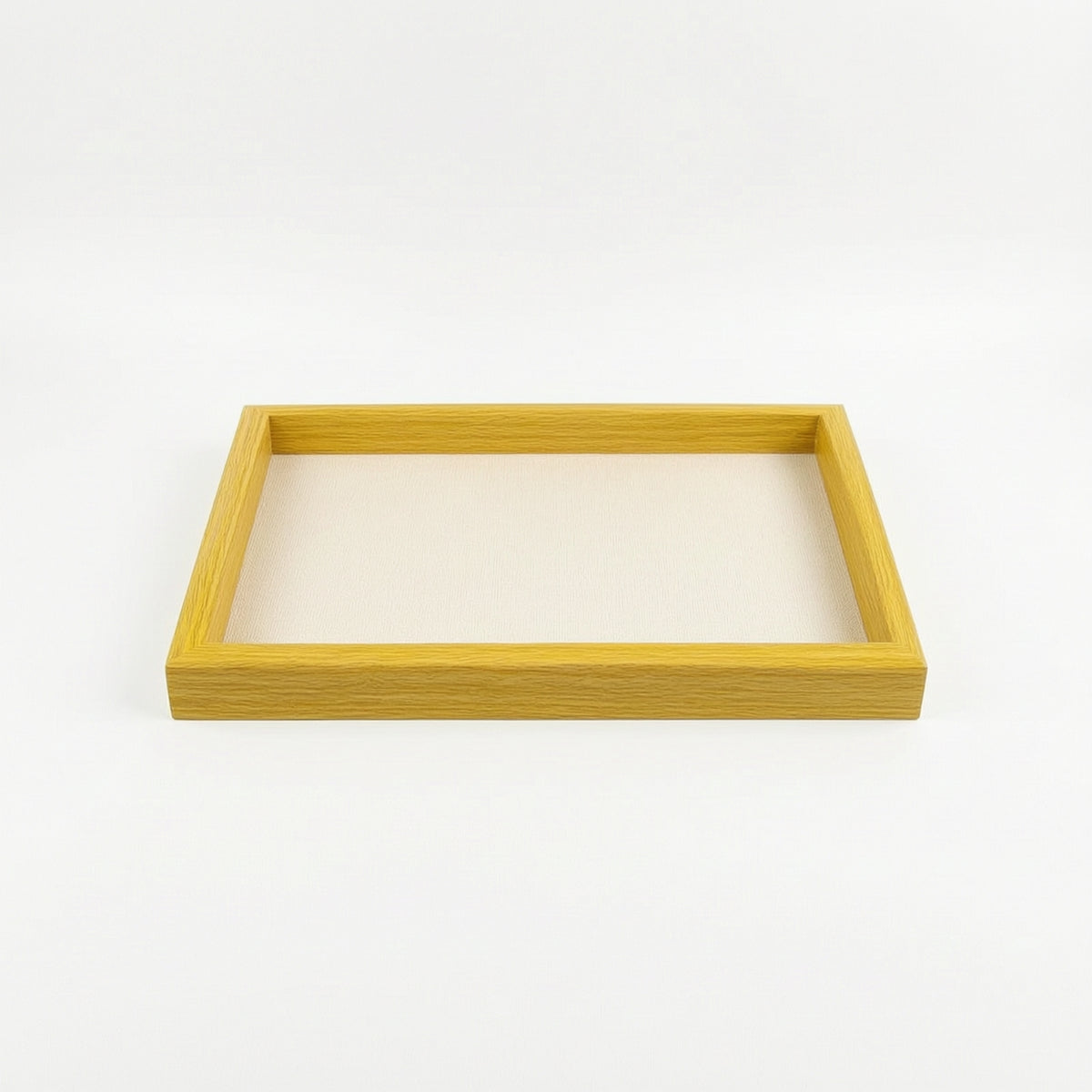 Jewelry Display Tray Slim Wooden Jewelry Tray Flat Soft for Dresser, Countertop