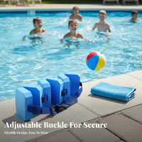Lightweight Foam Swimming Training Belt Long-Lasting Foam Swim Belt Comfortable Fit for Children, Beginners, Water Parks, Beach
