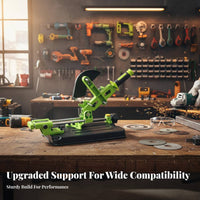 Angle Cutting Stand Multi-Functional Angle Conversion Base Sturdy Construction Power Tool Mount for Metalworkers, Woodworkers, Garage