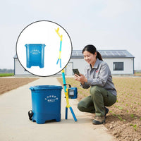 Backpack Crop Nourishment Spreader Labor Saving Manual Crop Nourishment Large Capacity Knapsack Granular Dispenser for Farmers, Gardeners, Orchard