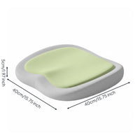 Memory Foam Seat Cushion Cushiony and Cozy Seat Cushion Thick Padded Memory Foam Chair Pad for Students, Study Room, Car