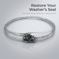 Universal Fit Drum Washing Machine Seal, Appliance Technician Washing Machine Seal, Steel Wire Washing Machine Seal