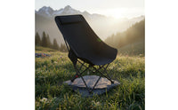 Long-Lasting Moon Chair Replacement Material Wear-Resistant Folding Chair Seat Replacement Heavy Duty Furniture Accessory Easy to Install for Picnic, Beach, Fishing