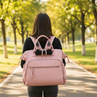 Waterproof Diaper Backpack Foldable Baby Stroller Storage Bag Easy to Clean