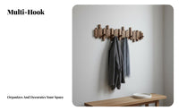 Piano Key Coat Rack Easy to Install Piano Key Wall Hanger Modern Minimalist
