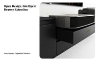 Retractable TV Cabinet Automatic Retraction Automated Display Screen Stand Modern Minimalist Intelligent Design TV Cabinet