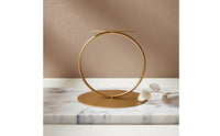 Open-Frame Cake Stand with Loop Support Flat Metal Cake Stand Sturdy Dessert Display Riser Long-Lasting for Parties