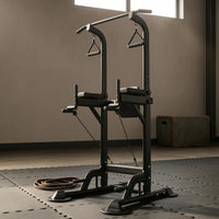 Multi Exercise Station Triangular Grip Handles Pull up Station Freestanding Standalone Standing Pull up Bar