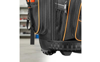 Rolling Tool Backpack Heavy Duty Tool Trolley Backpack Breathable Back Padding for Technicians, Contractors