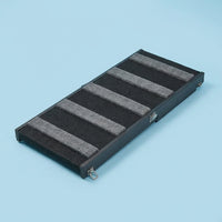 Dog Ramp for Bed and Sofa with Portable Foldable Design, Adjustable Height for Elderly Small Pets, Sturdy Steps for Couch Access