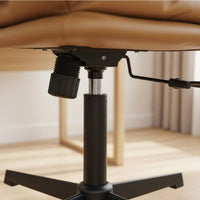 Tufted Computer Chair Comfortable Cushioned Task Chair Minimalist Design Office Seating for Students, Bedroom, Study Room