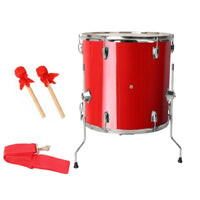 Cheering Drum, World Championship Fan Snare Drum, Sports Event Support Drum, Marching Drum with Drumsticks & Strap, Multiple Colors
