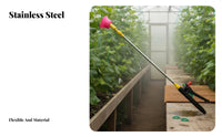 Telescopic Spray Lance Long-Lasting Telescopic Spray Rod Extendable Spray Lance Easy Installation Stainless Steel Spray Pipe