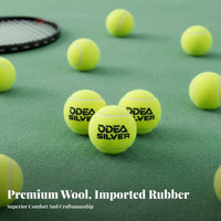 60 Pieces Ball Machine Compatible Pressureless Training Tennis Balls Regulation Size Pressureless Tennis Balls All-Court Play Sports Equipment ITF Compliant for Intermediate Players, Beginners, Coaches