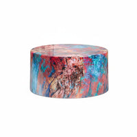 Factory Direct Round Display Pedestal Elevated Cylindrical Display Stand Thickened Round Showcase Plinth Sturdy for Retail Sellers, Showroom