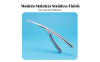 Press down Food Cutter Easy to Use Stainless Steel Onion Dicer Manual Vegetable Mincer Time Saving Hand Press Garlic Cutter