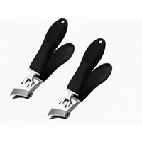 Anti-Splash Ingrown Toenail Tool Stainless Steel Wide Jaw Nail Clipper Labor-Saving for Seniors