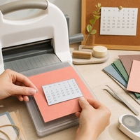 Perpetual Calendar Embossing Die Cuts for DIY Paper Craft and Card Making