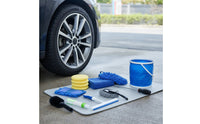 15 Pieces Car Wash Set with Pail and Glove Microfiber Car Wash Kit with Pail Auto Cleaning Kit Allall-Inclusive Complete