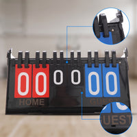 Foldable Scoreboard Portable Scoreboard with Flip Rings Water-Resistant