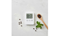 Digital Countdown Timer Electronic Cooking Timer Kitchen Clock Large Display Loud Audible Notification Suitable for Home Office Classroom Exercise
