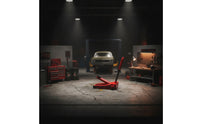 1/64 Scale Miniature Floor Jack Low-Clearance Floor Jack Detailed Garage Workshop Model Sturdy for Collectors