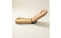 Foldable Gua Sha Board with Pressure Insert Contoured Gua Sha Board Smooth Scraping Tool Portable for Travel