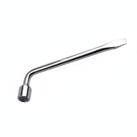 Labor-Saving L-Shaped Tire Wrench Wear-Resistant L-Shaped Lug Wrench High Rotational Force for Mechanics, Roadside Emergency, Auto Shop