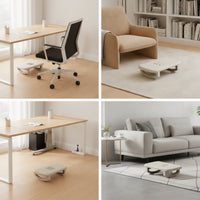 Under Desk Footrest Low-Lying Leg Rest Compact for Office Workers