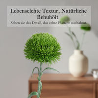Artificial Dianthus Green Plant Ball for Photography Props and Decoration