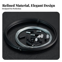 Mountain Bike Street Bike Wire Housing Fluid Change Ing Cycle Wire Housing Kit Responsive Braking for Mountain Bikers