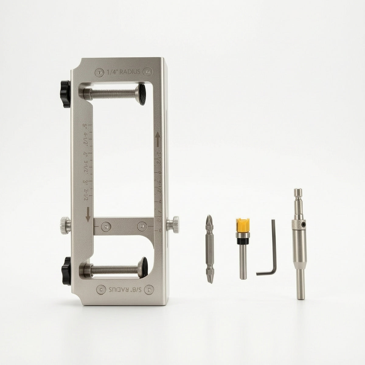 Door Hinge Mortising Template Accurate Door Hinge Template Kit Heavy Duty