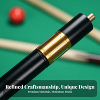 Carbon Fiber Cue Extender Extended Reach Carbon Fiber Cue Extension Billiards Stick Extender Lightweight Rapid Attachment