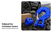 Heavy-Duty Cast Tow Hook G70 Alloy Steel Offvehicle Extraction Gear for UTV Use