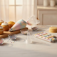 Star Piping Tip Translucent Decorating Tip with Threaded Base Tapered