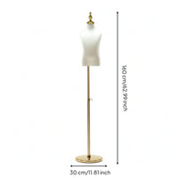 Child Mannequin clothCovered Mannequin with Metal Base Stable Manikin for Tailors