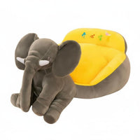 Upright Seating Support Plush creature Learn-to-Sit Chair Soft and Comfortable plush creatureShaped Sitting Trainer Anti-Slip Bottom Infant Floor Seat Skinpleasant for Toddlers, Expecting Mothers, Nursery, Feeding, Playroom, Living Room