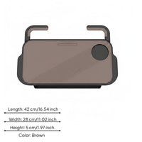 Multi Functional Steering Wheel Table Space Saving Car Laptop Tray Sturdy ABS for Commute, Road Trip, Travel