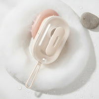 Compact Foaming Shampoo Brush Portable Head Massager Brush Lightweight Electric Scalp Massager Ergonomic for Shower