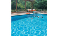 Freestanding Floating Soccer Goal Compact Pool Soccer Goal Heavy Duty Sports Equipment Soft for Family
