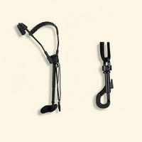 Double Shoulder Saxophone Strap Secure Metal Hook Double Shoulder Saxophone Harness Ergonomic Design Universal Sax Holder for Adults, Live Performance