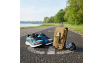 Multi-Purpose Vertical Phone Pouch Compact Double Layer Belt Bag Lightweight for Running