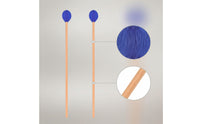 2 Pieces Marimba Mallet with Maple Handle Wooden Marimba Mallet Percussion for Students, Practice