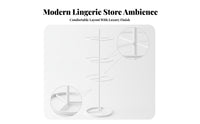 Open Frame Rotating Display Stand Iron Rotating Display Rack Socks Stand