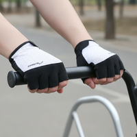 Cycling Half-Finger Gloves for Men and Women, Anti-Slip, Shock-Absorbing, Breathable, Thin