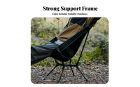 Lightweight foldable Moon Chair small-sized Foldable extremely lightweight Camp Chair Easy Setup Folding Seat Er& departnomic Design for spinepackers, Picnickers, Camping, Fishing, Picnics, spinepacking