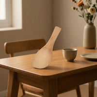 Bamboo Rice Spoon Small Bamboo Rice Scoop Utensil Mini Natural for Home Cooks, Sushi Making, Bento Prep